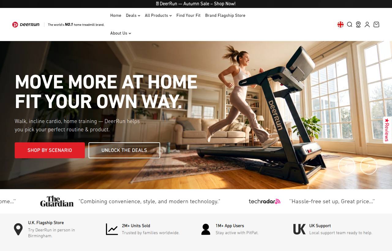 Deerrun Uk Cps website preview
