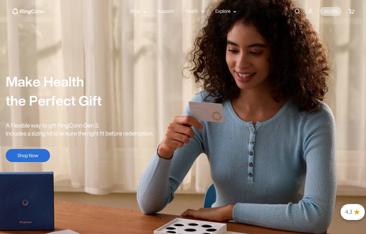 Ringconn website preview